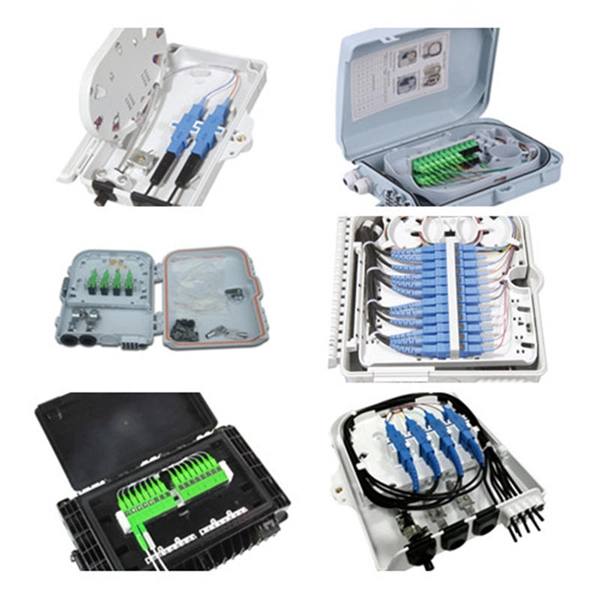 Fiber optic network port panel connection method