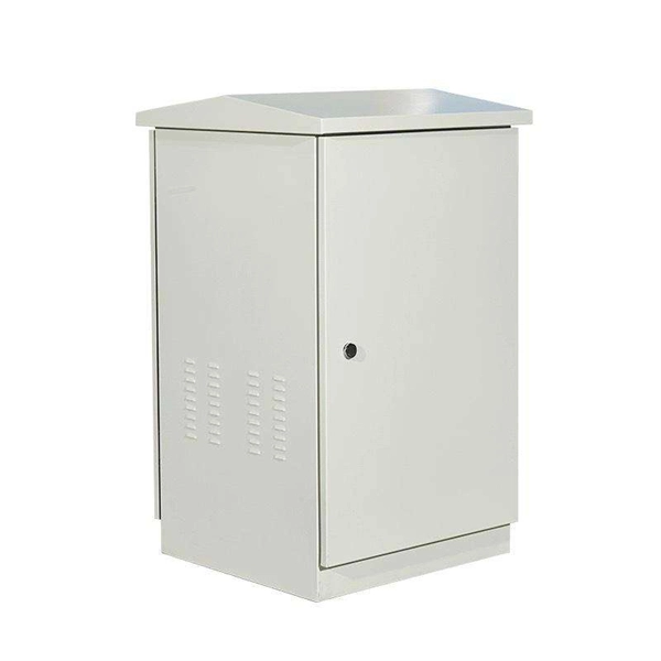 Home electrical distribution box in the left corner