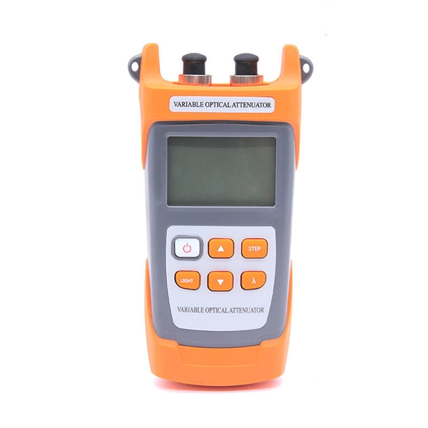 Light source and optical power meter test for fiber optic pigtail loss FLS600